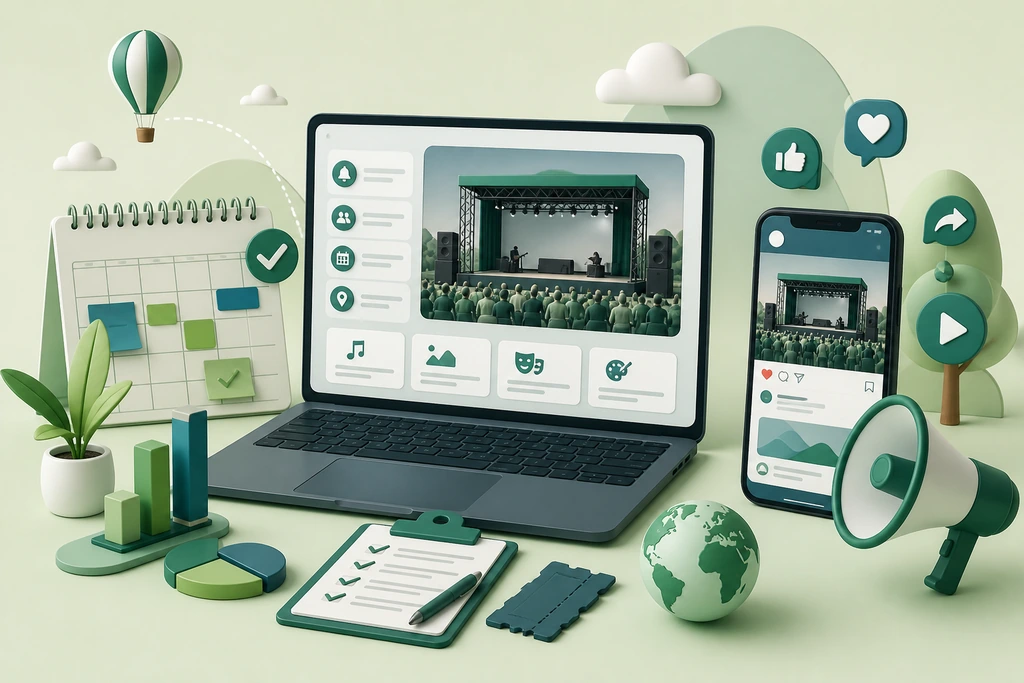 Cómo organizar y promocionar eventos culturales a través de plataformas digitales